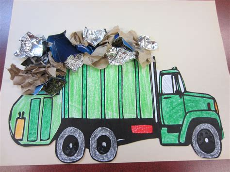 Garbage Truck Craft for Kids