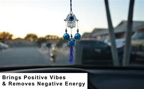 Ws Evil Eye Wind Chime 3 Bells For Home & Office - Brings Positive ...
