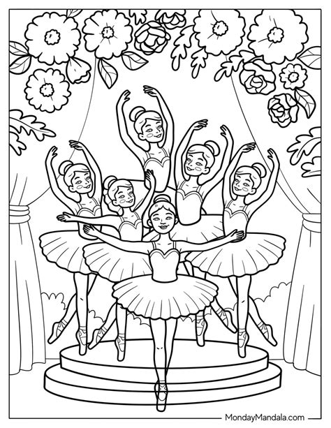 Ballet Colouring Sheet