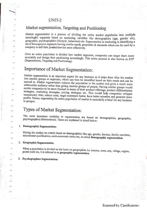 Unit 2 maketing - FOR STUDENTS - Pharma Marketing Management - Studocu