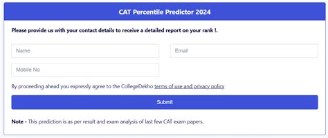 CAT Percentile Predictor 2025: Predict Your CAT 2025 Score Here