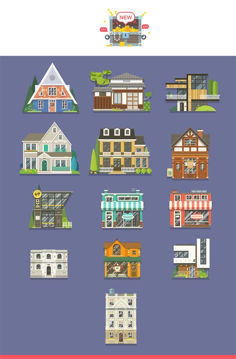 房子素材-房子模板-房子图片免费下载-设图网