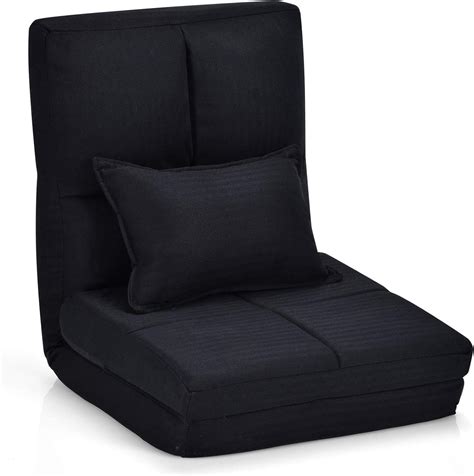 Amazon.com: Moccha Folding Floor Chair, Triple Fold Sofa Chair with a ...