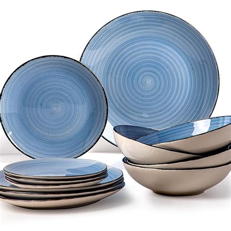 Anko Tapa 12 Pieces Dinner Set | Premium Crockery for Dining Table ...