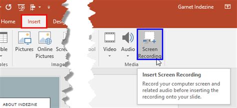 Image result for PowerPoint Screen Recording