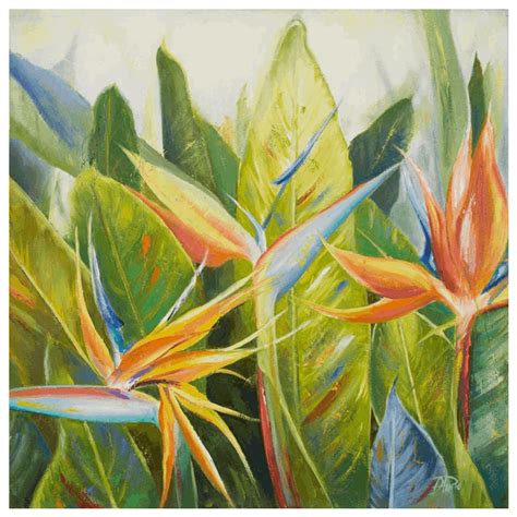 Tropical Wall ART: The Bird of Paradise by Arte'Venue – The Living ...