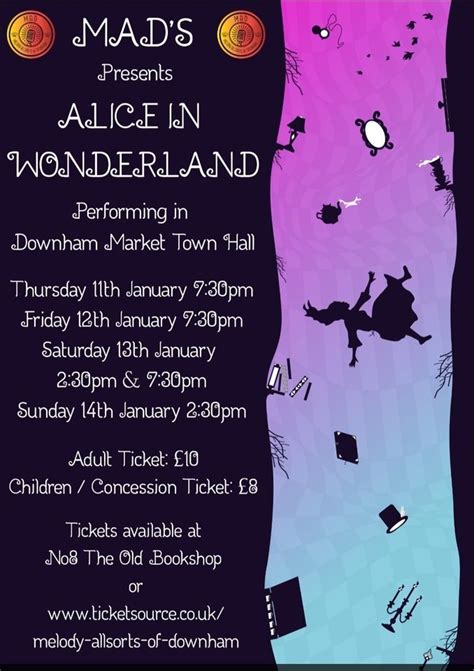 Alice in Wonderland , Downham Market Town Hall, 13 January 2024 ...