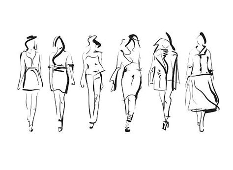 Image result for Runway Model Drawing