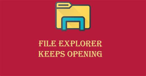 Image result for Error Message When Opening File Explorer