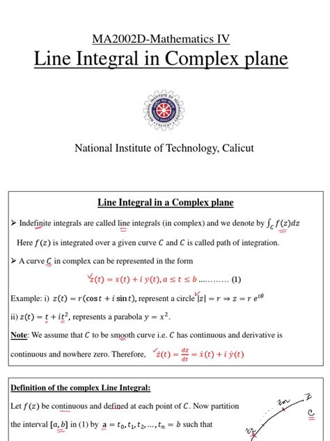 Complex Line Integral Examples 的图像结果
