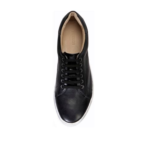 Buy Black Corsica Mens Sneakers Online - Hidesign