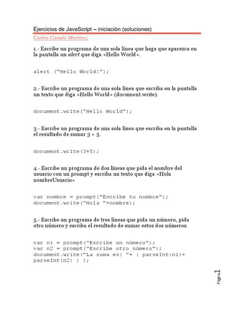 Image result for Ejercicios Principiantes JavaScript