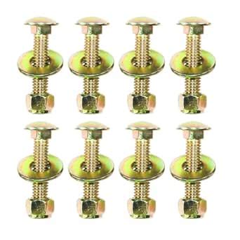 Metalsuberg 3/8" x 1-3/4"Carriage Bolts by Colors Galvanization of ...