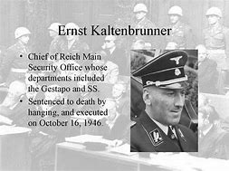 Image result for Ernst Kaltenbrunner Trial