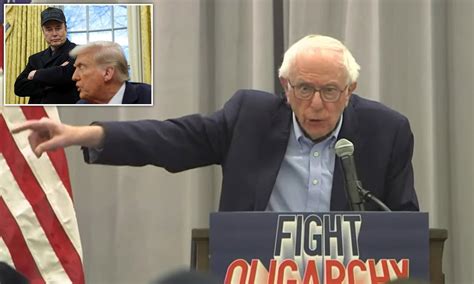 Bernie Sanders kicks off 'fighting oligarchy' tour with dire warning