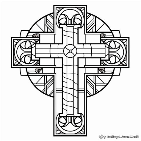 Cross Coloring Pages - Free & Printable!