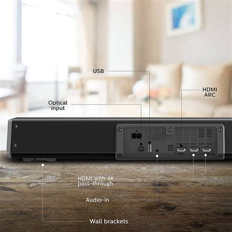 Philips TAPB603/10 Dolby Atmos 320 W Bluetooth Soundbar | Azad Music