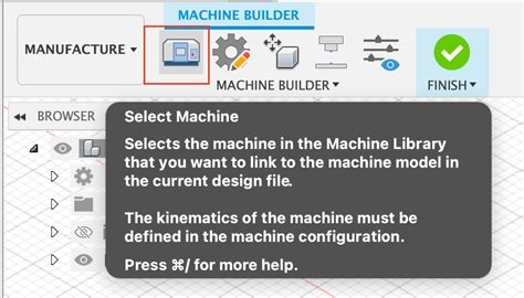 Image result for Fusion 360 Machine Library