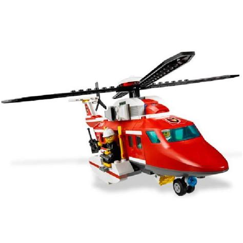 Fire Helicopter - LEGO set #7206-1 (NISB) (Building Sets > City > Fire)