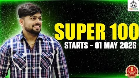 Super 100 By Abhas Saini Abhas Saini - All Competition Classes