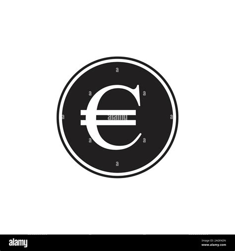 Euro curency, Euro Icon in trendy flat style isolated on grey background. Euro symbol for your ...