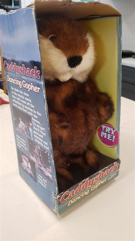 Image result for Push Button Caddyshack Dancing Gopher