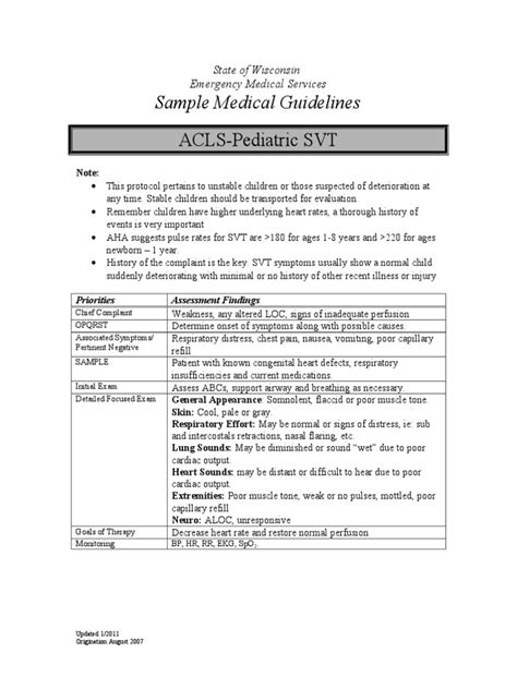 Image result for Pediatric ACLS Sample Code