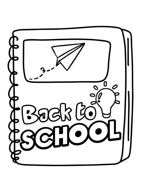 Coloring School Back Pages Sheets Print Colouring Sheet Printable ...