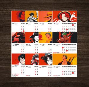 AMTHA AMTHA Monkey D.Luffy High-quality 400 GSM paper Calendar 2026 ...