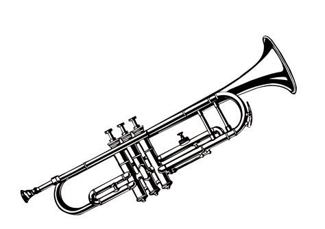 Trumpet Vector at GetDrawings | Free download