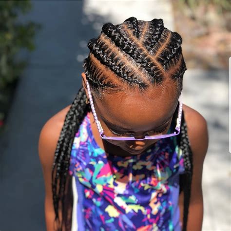 31 Simple And Beautiful Hairstyle Braids For Children | ThriveNaija