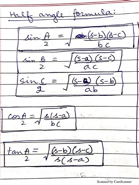 Solving Half-Angle Formulas 的图像结果
