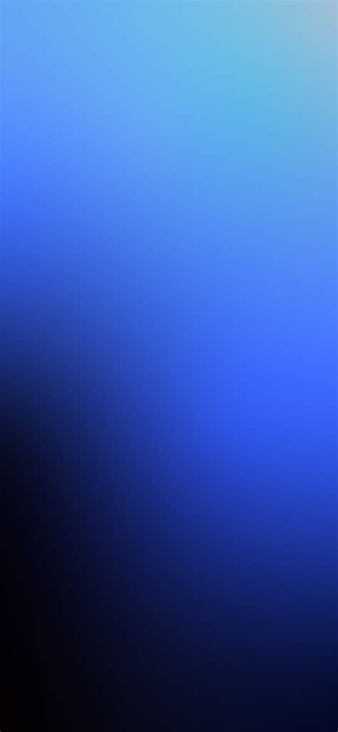 Light Blue To Black Gradient