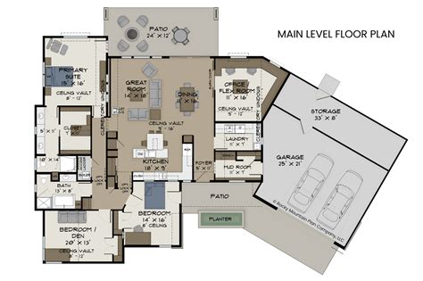 Ranch House Floor Plan