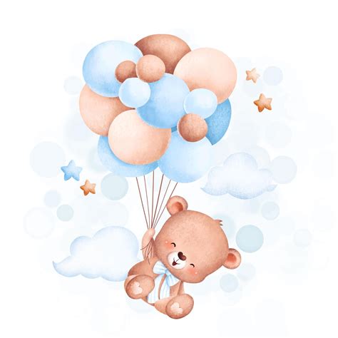 bear balloons #3367593 | Clipart Library