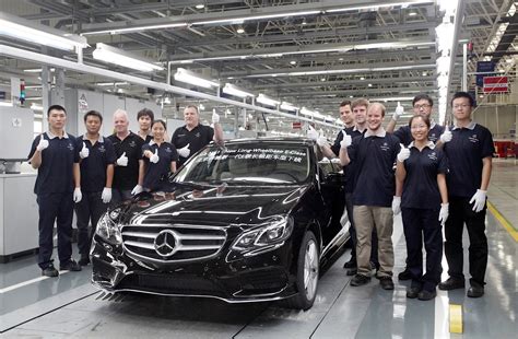 Mercedes-Benz E-Class LWB Starts Production in Beijing - autoevolution