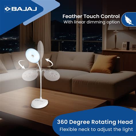 SOFTLITE LED MULTI-CCT TABLE LAMP – Bajaj Electricals India