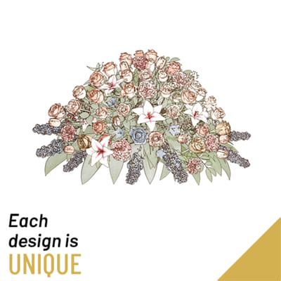 Casket Spray: Order Flowers Online | Interflora India | ID1351793