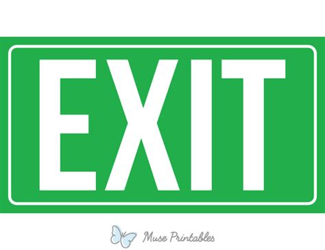 Image result for Cool Exit Sign