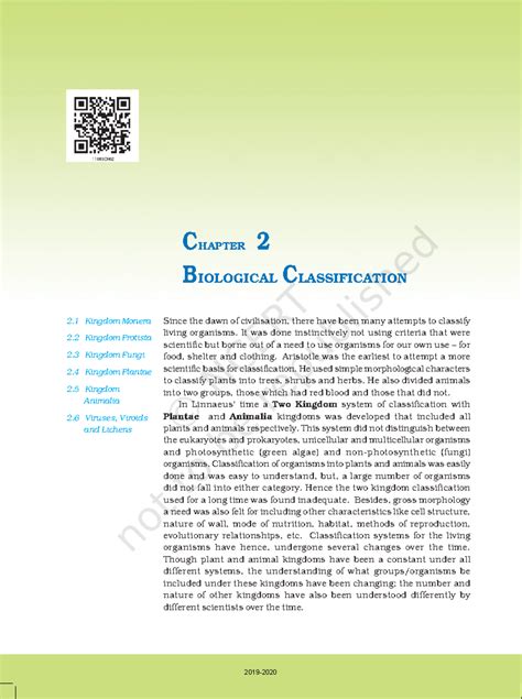 Kebo102 - Biology chapter 2: Biological classification and kingdoms ...