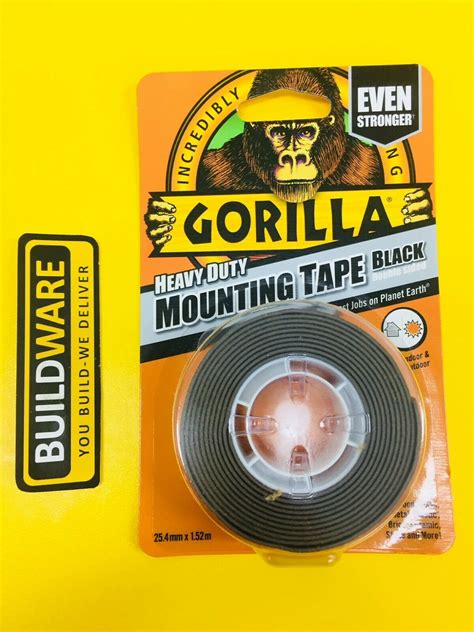 Gorilla Heavy Duty Mounting Tape Double Sided - Buildware