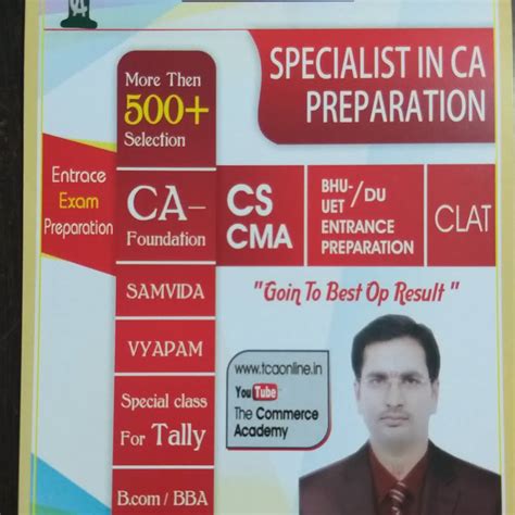 The Commerce Academy (TCA) lI Accounts/Economics/ CUET classes in Rewa ...