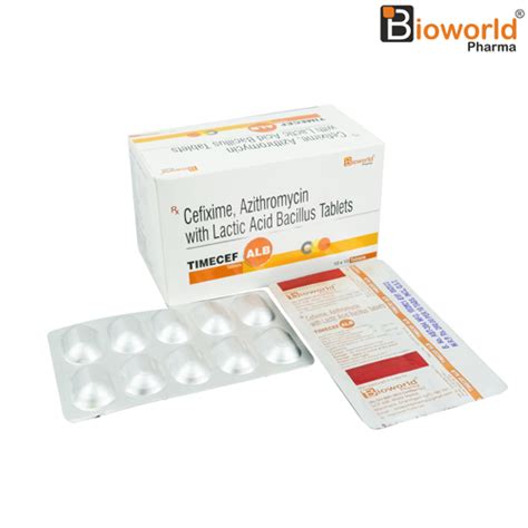 TIMECEF-ALB Tablets Bioworld Pharma