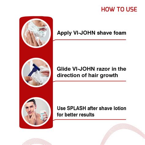 Buy VI-JOHN SHAVING FOAM WITH SPECIAL MOISTURISING FORMULA & VITAMIN E ...