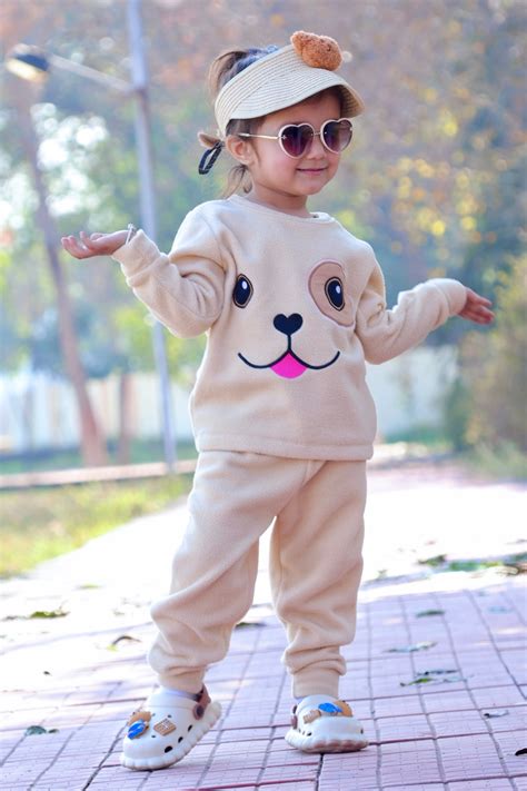 Cute Beige Polar Fleece Sets | Winter Clothing for Kids – Nap Chief