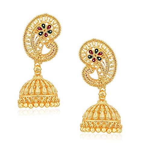 VFJ VIGHNAHARTA FASHION JEWELLERY Golden Brass Non-Precious Metal ...