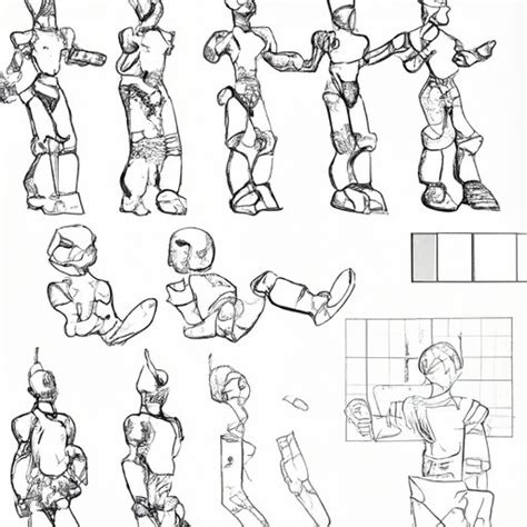 How to Draw 3D Robot 的图像结果