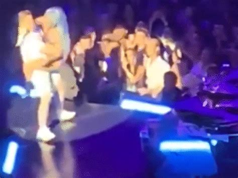 Lady Gaga falls mid-performance in Las Vegas | Bhaskar English