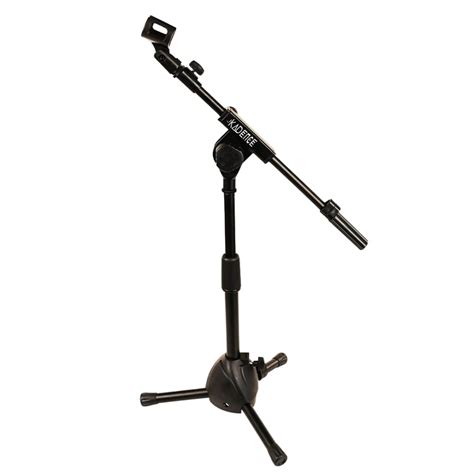 Kadence NK131 Touring Series Short Mic Stand with Boom Arm | Heavy-Duty ...
