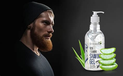 UNIKVEDA Hydrating n Nourishing Non Foaming Shaving Gel for Men With ...